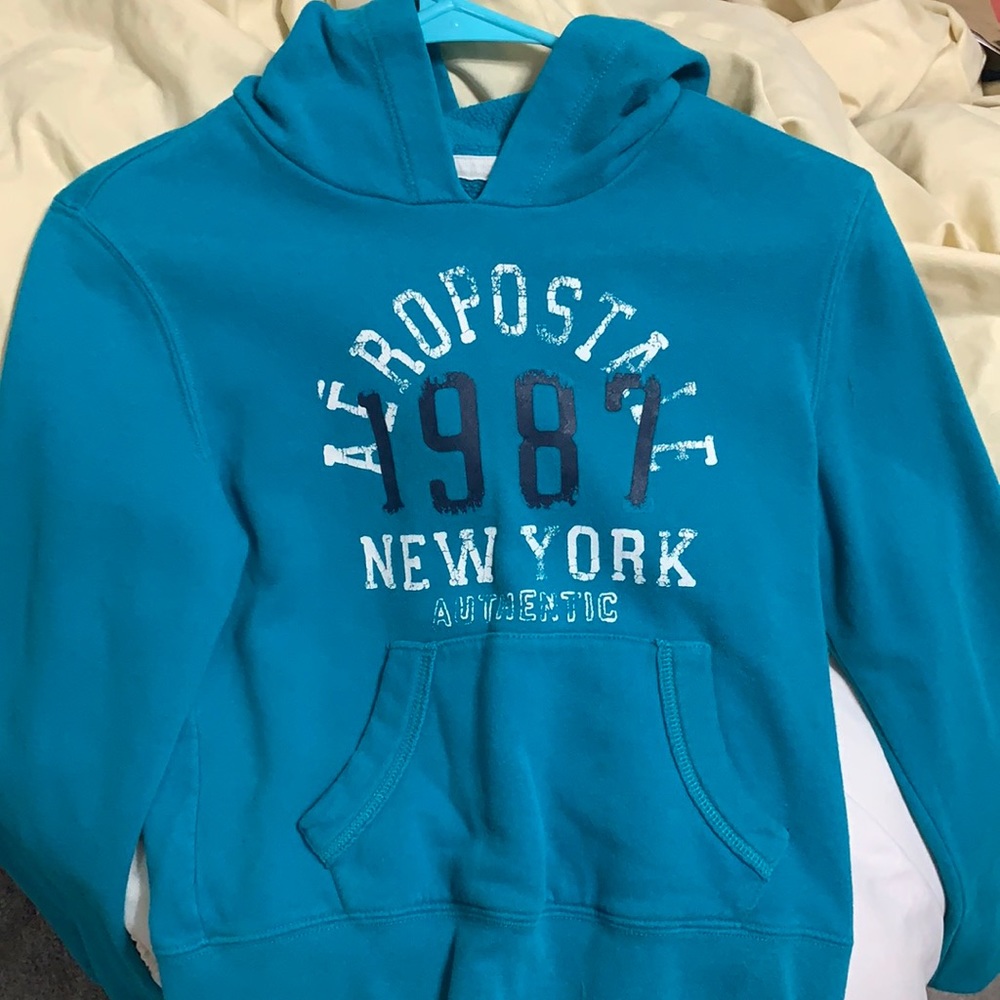 Teal Aéropostale Hoodie